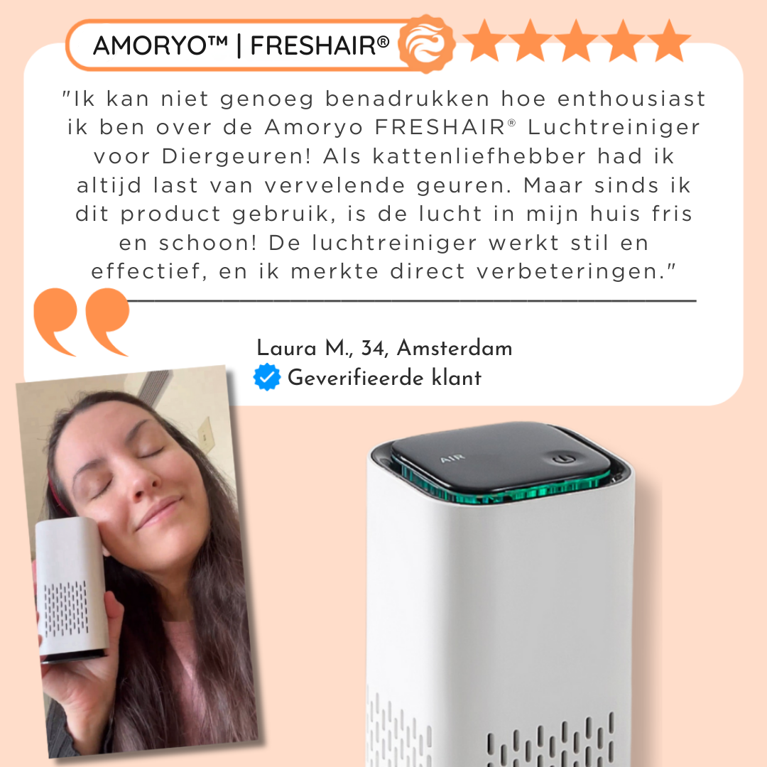 AMORYO™ | FRESHAIR® air purifier for pet odors 