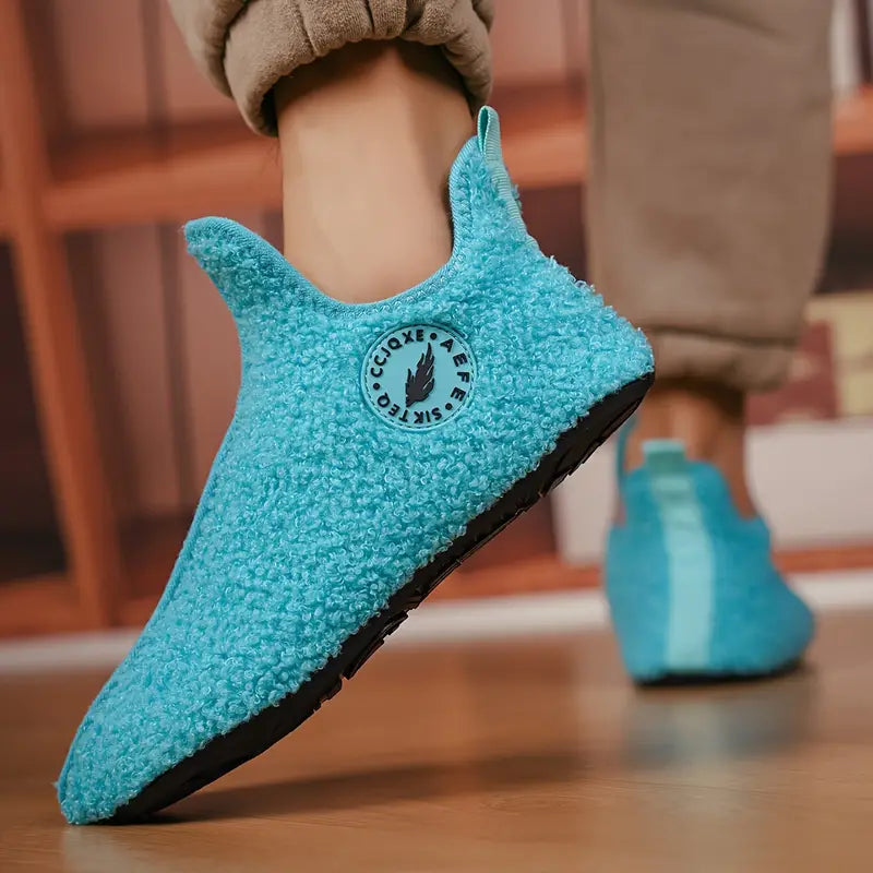 SLIP-ON TOFFLOR I BOUCLÉ-TYG