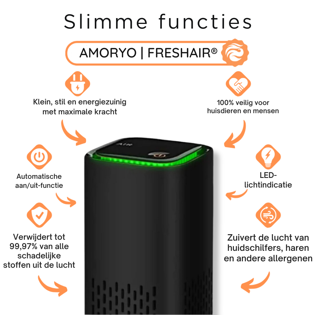 AMORYO™ | FRESHAIR® air purifier for pet odors 