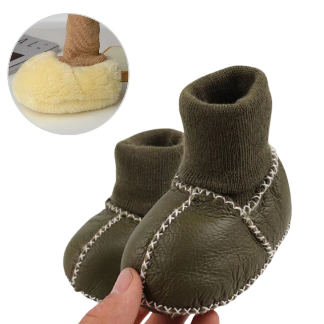 Amoryo™ | Warm &amp; cozy - Baby slippers