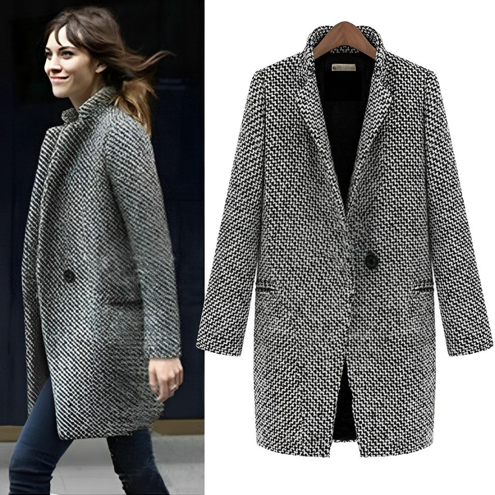 Cheska™ | Long coat Wool coat