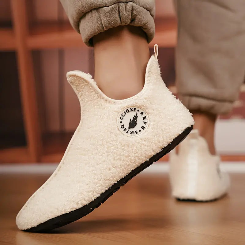 SLIP-ON TOFFLOR I BOUCLÉ-TYG