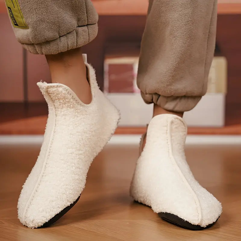 SLIP-ON TOFFLOR I BOUCLÉ-TYG