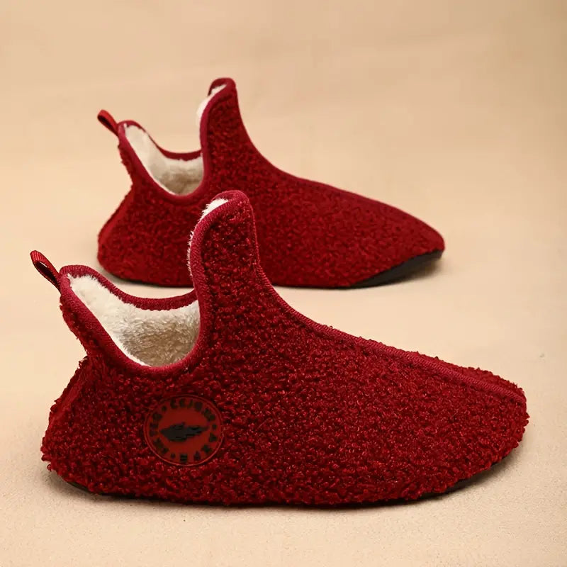 SLIP-ON TOFFLOR I BOUCLÉ-TYG